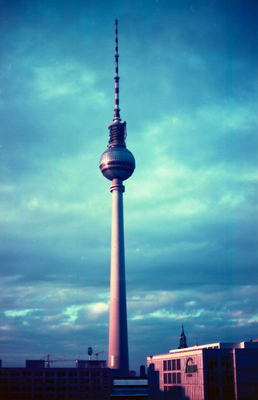 Berlin's radiotower in the morning